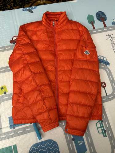 Moncler Orange Lambot Guibbotto Light Puffer Jacke