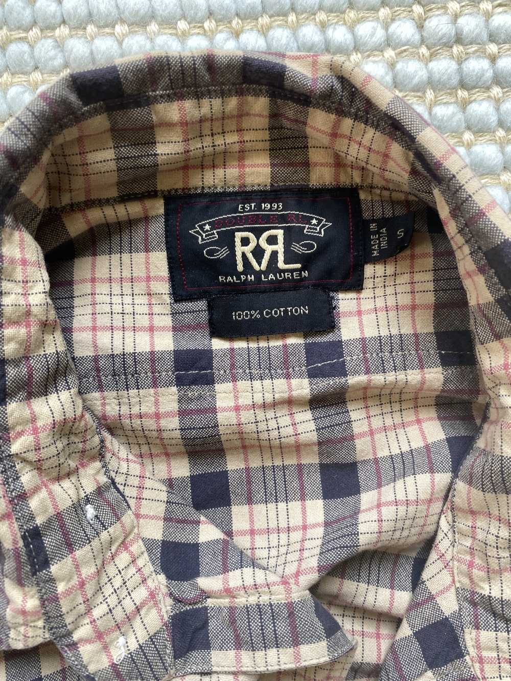 RRL Ralph Lauren RRL Flannel Shirt - image 2