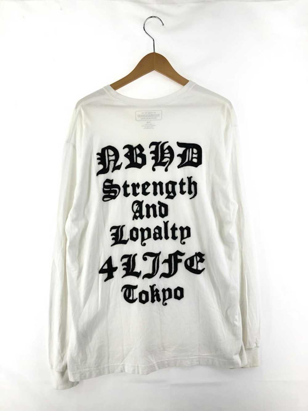 Neighborhood T-Shirts Embroidery Crew Long Sleeve… - image 2