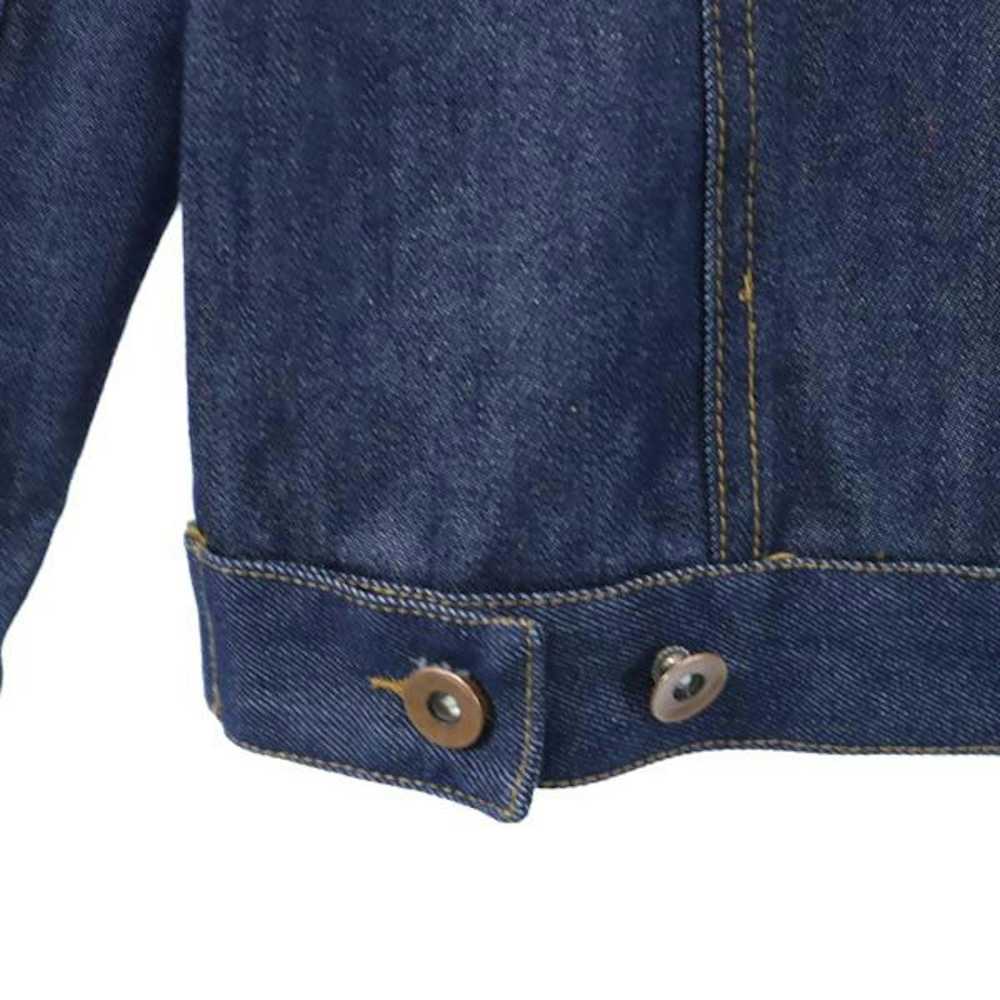 Neighborhood Denim Jacket Jeans Cotton Button Up … - image 4