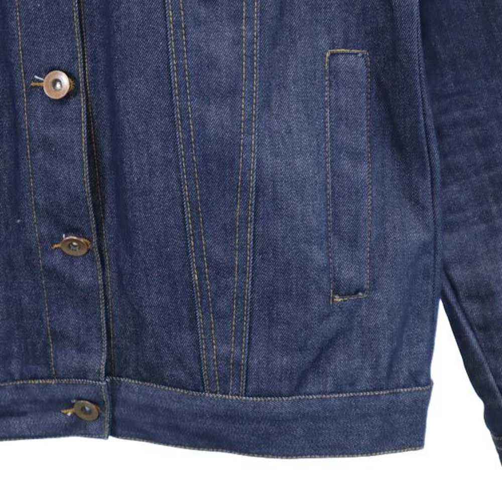 Neighborhood Denim Jacket Jeans Cotton Button Up … - image 7