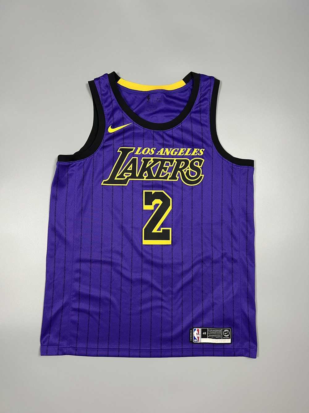 NBA × Nike Nike LA Lakers Jersey NBA Basketball B… - image 1