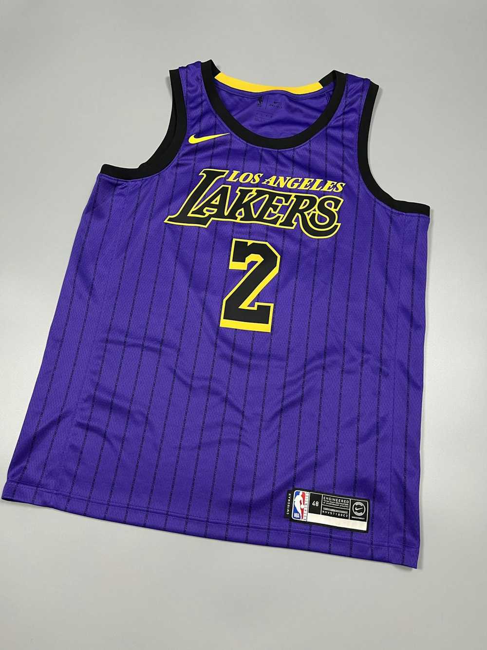 NBA × Nike Nike LA Lakers Jersey NBA Basketball B… - image 2