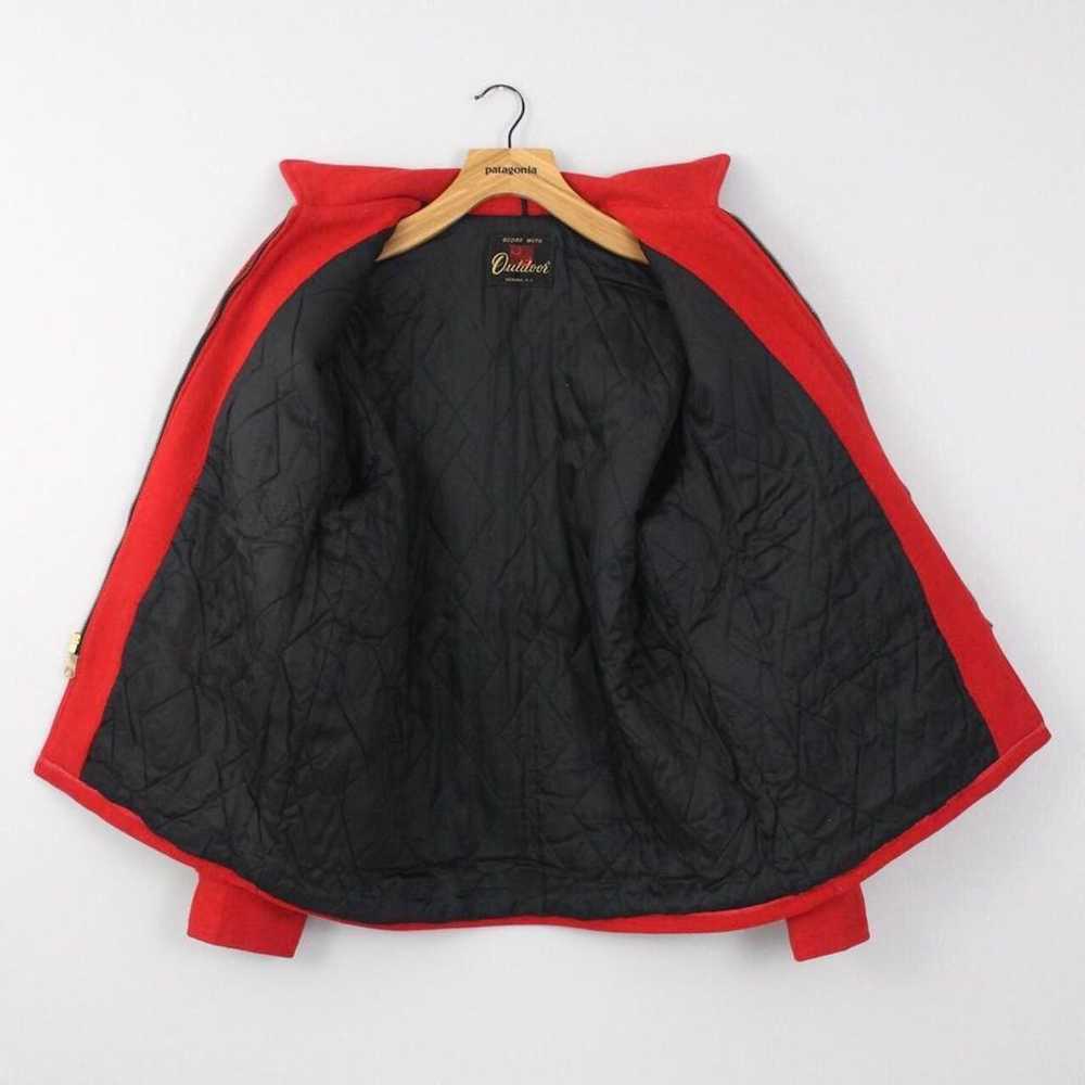 Vintage Vintage Wool Quilted Lined Coat ‘Score Wi… - image 3