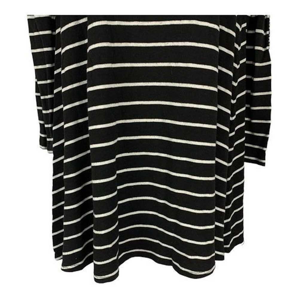 Other Puella Women's Black & White Striped Tunic … - image 3