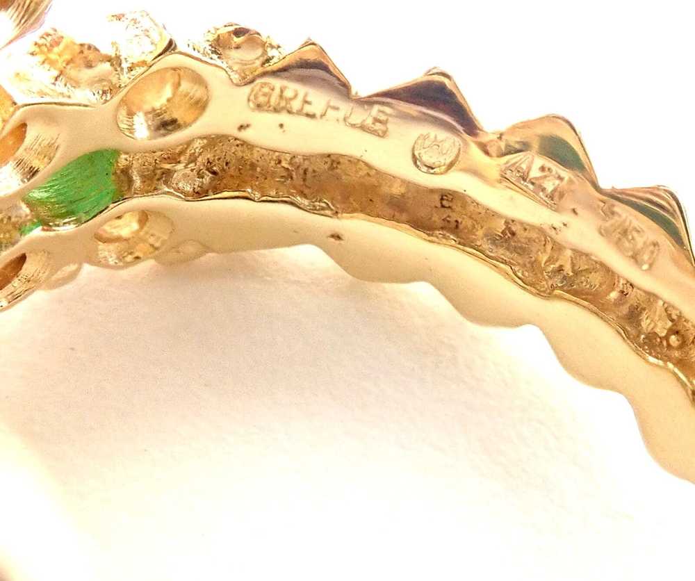 Other Lalaounis 18k Yellow Gold Diamond Emerald B… - image 5