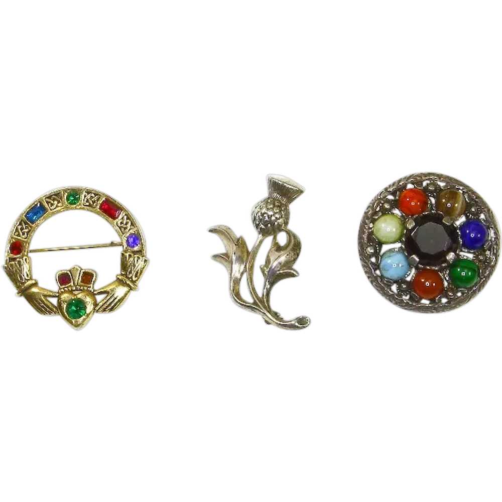 Vintage Celtic Brooches – Miracle, Sol D'Or, Beau… - image 1