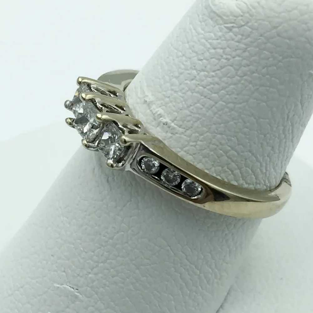 14KW .63ctw Diamond "PPF" Ring - image 3