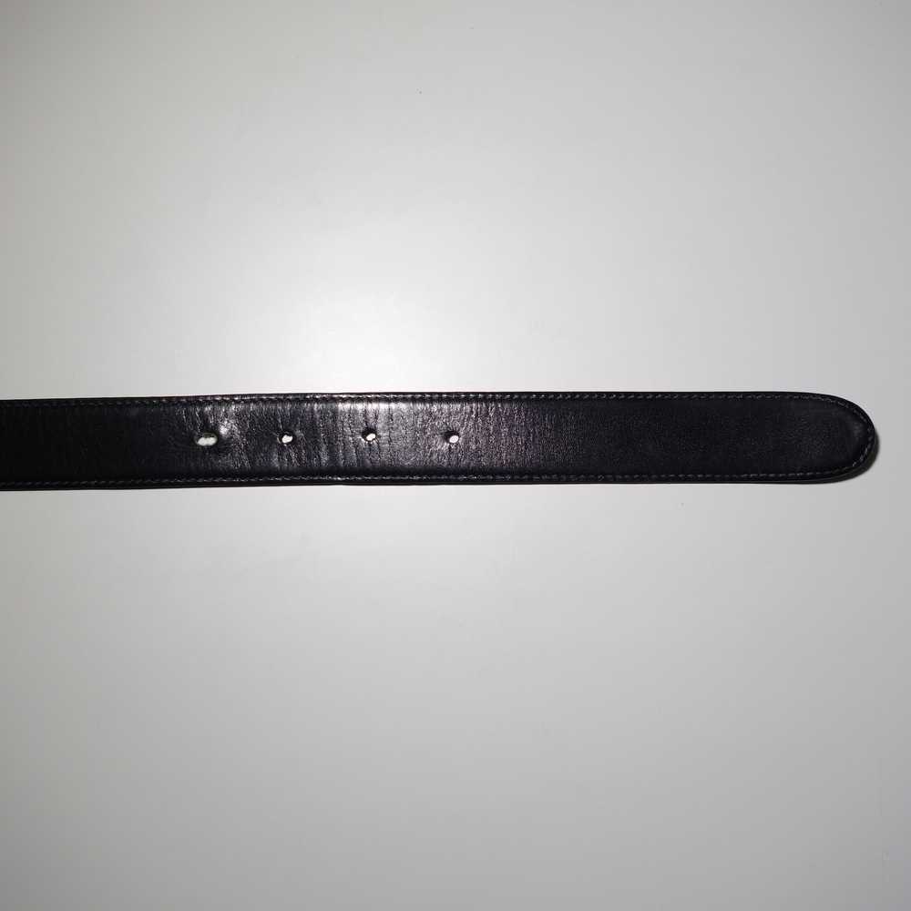 Gucci - Vintage Gucci GG buckle reversible thin l… - image 10