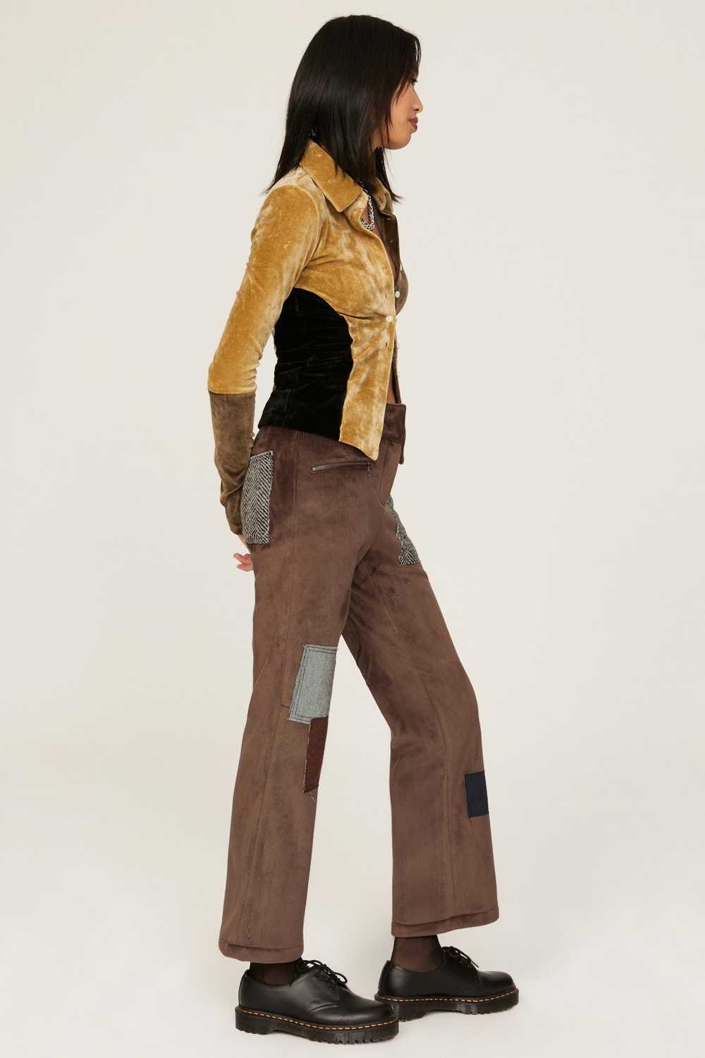 TheOpen Product Corduroy Patchwork Pants - image 2
