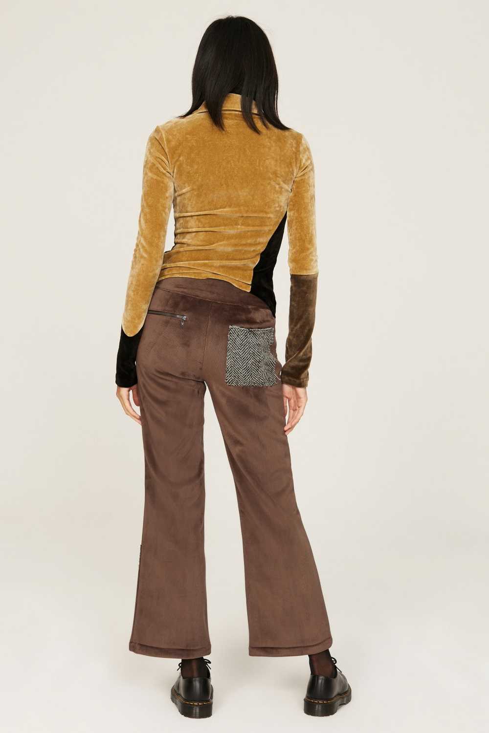 TheOpen Product Corduroy Patchwork Pants - image 3