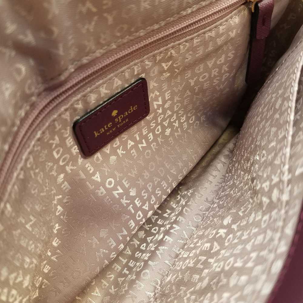 Kate Spade Saffiano Leather Shoulder Bag Mulled W… - image 4