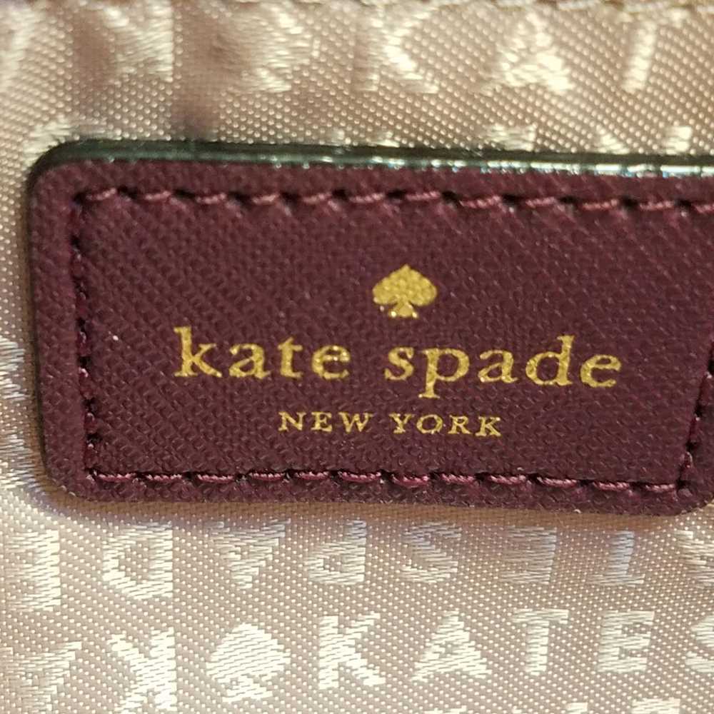 Kate Spade Saffiano Leather Shoulder Bag Mulled W… - image 5