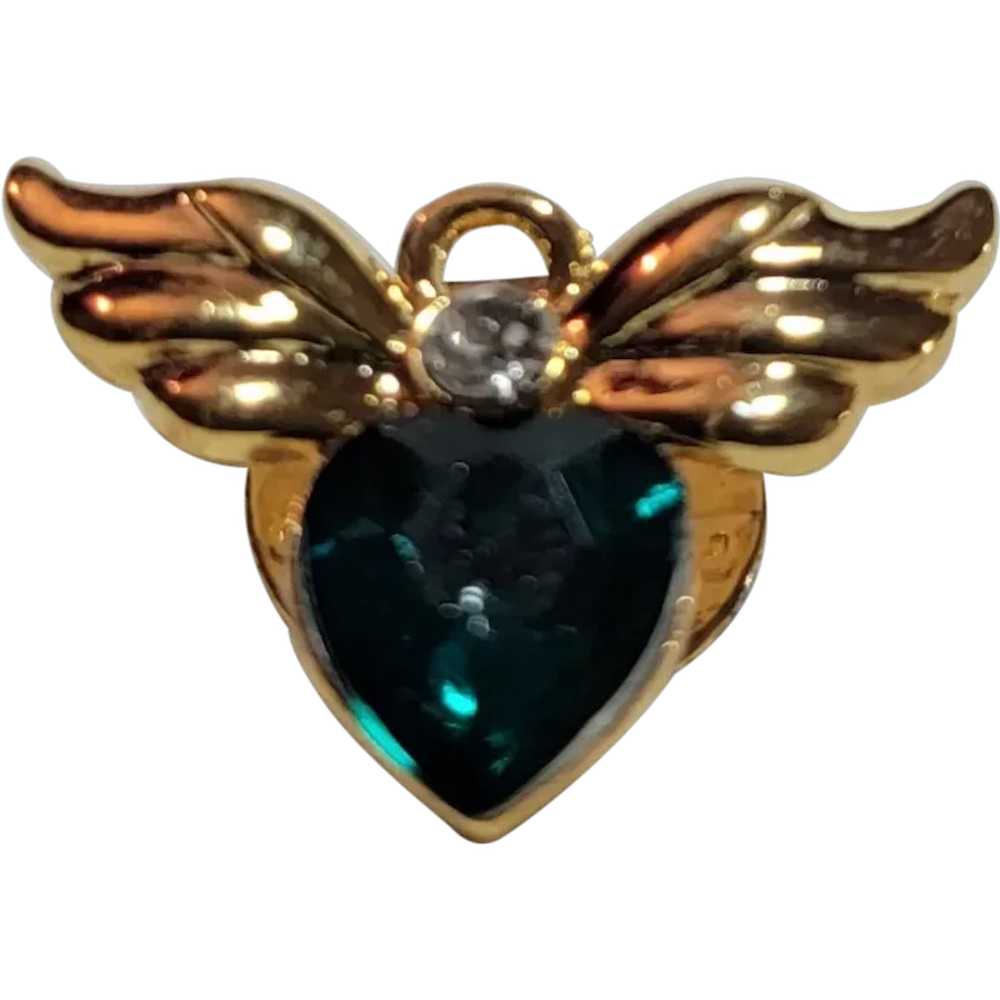 May Avon birth stone angel pin - image 1