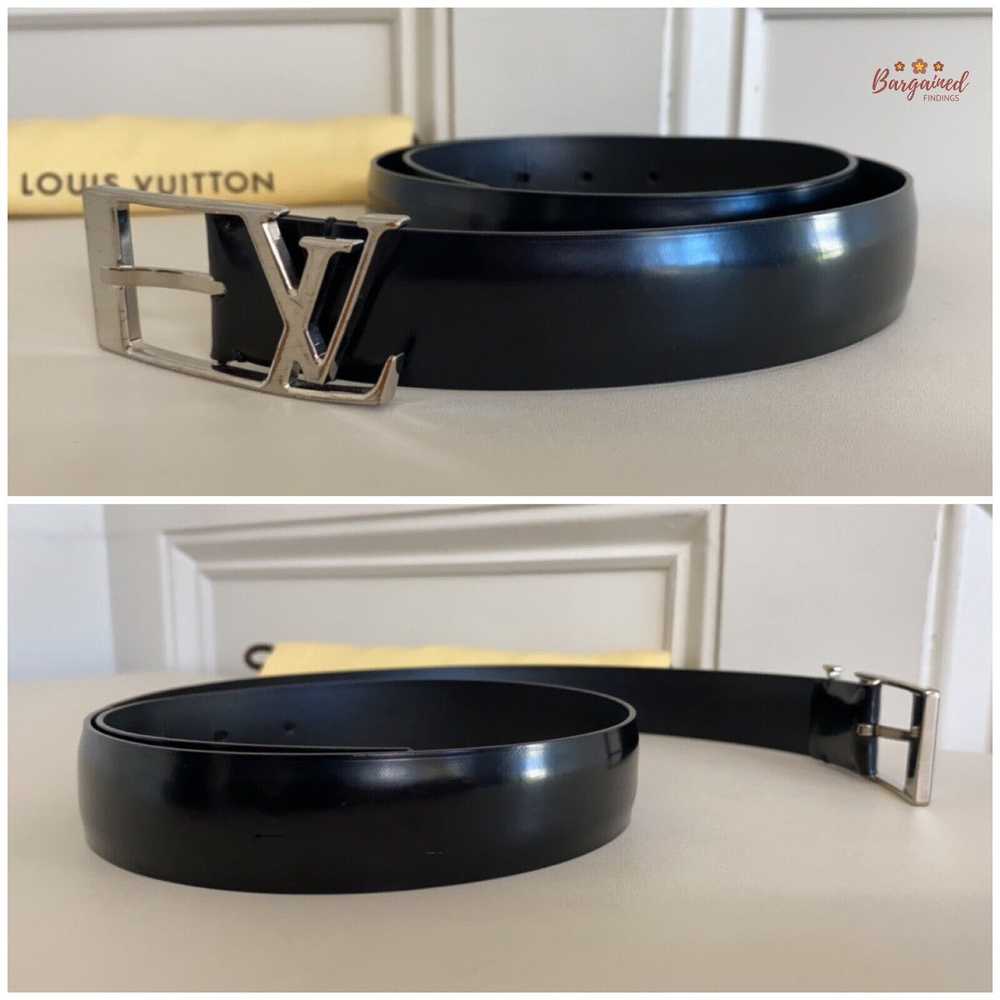 Louis Vuitton Louis Vuitton Black Glazed Calfskin… - image 3