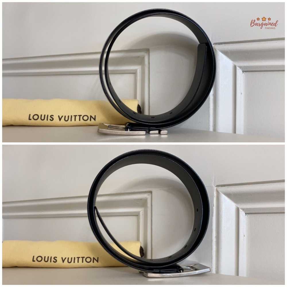 Louis Vuitton Louis Vuitton Black Glazed Calfskin… - image 4