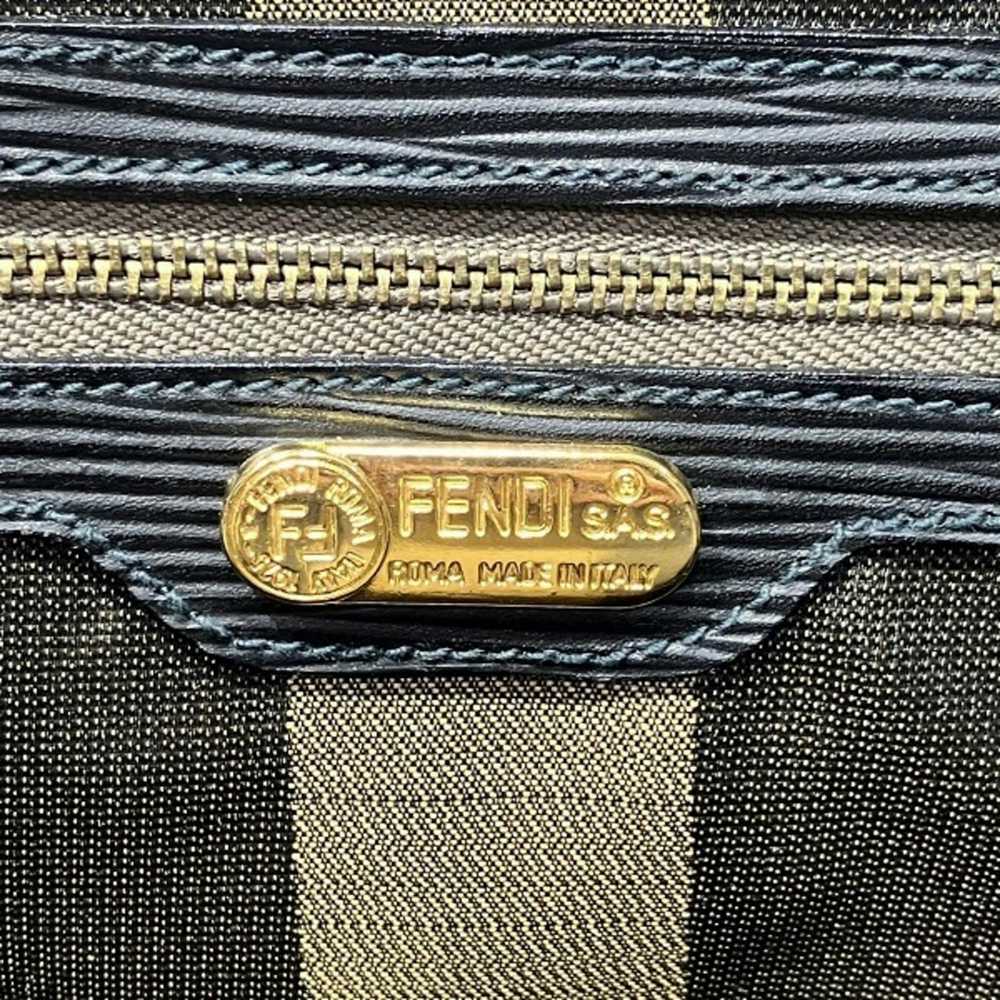 Fendi FENDI Raffia Logo Charm 2WAY Bag Tote Shoul… - image 5