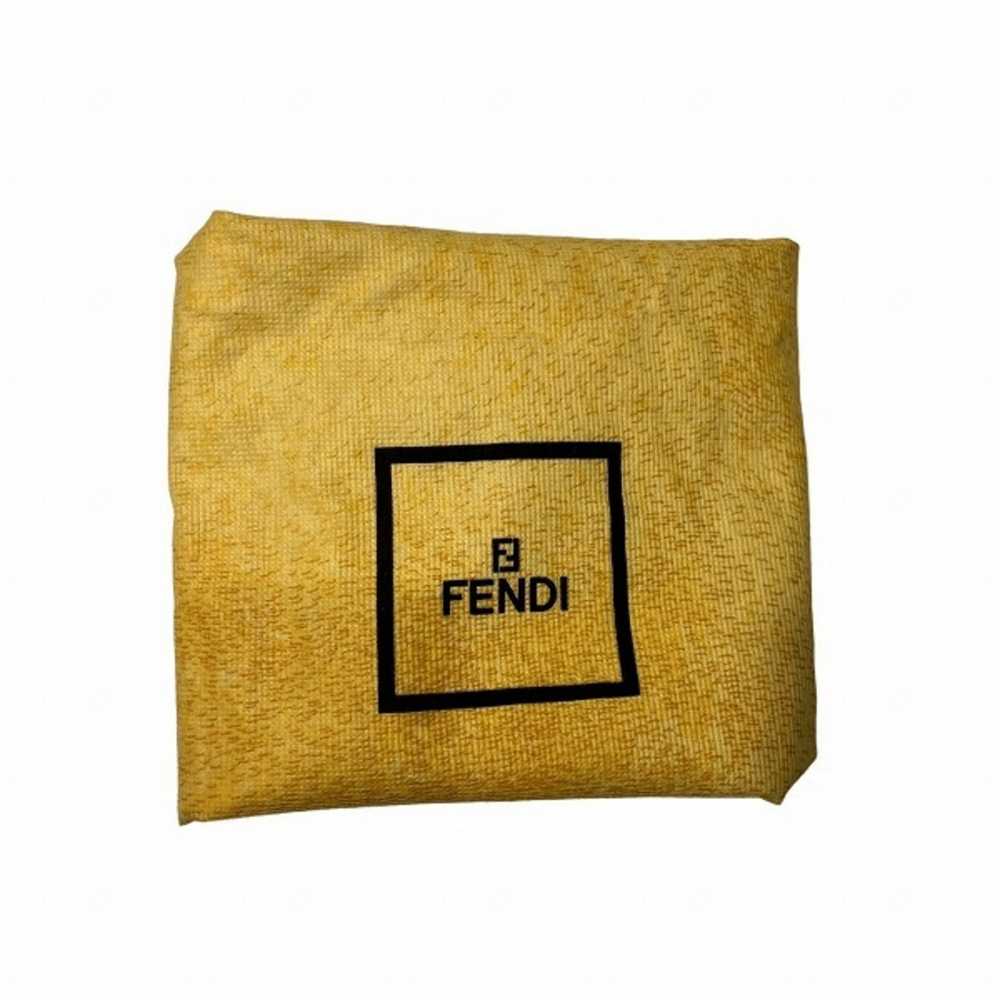 Fendi FENDI Raffia Logo Charm 2WAY Bag Tote Shoul… - image 7