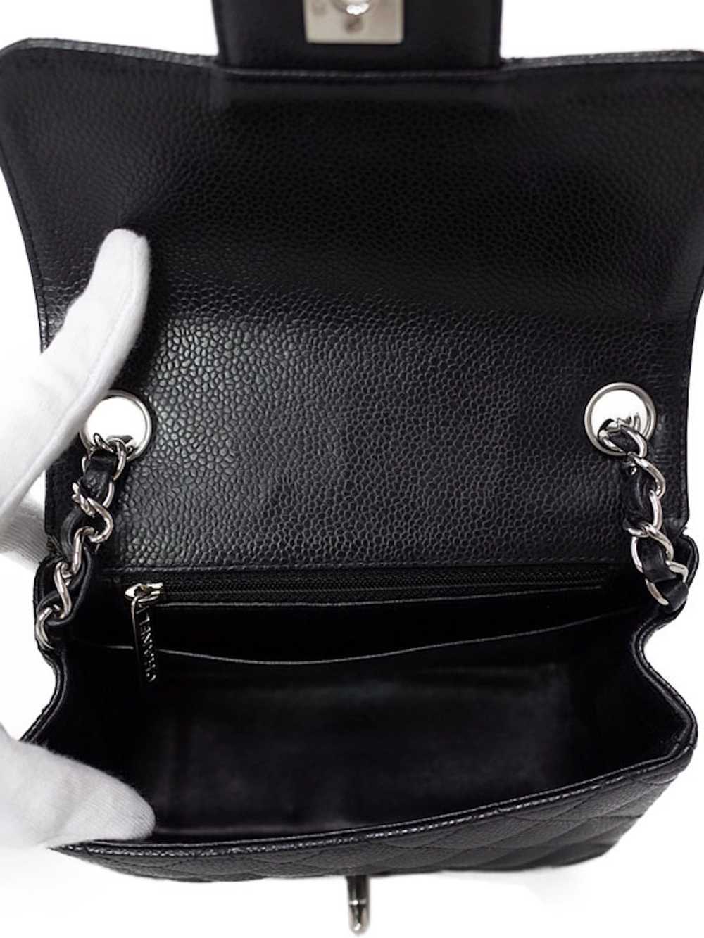 Chanel Chanel Mini Matelasse Chain Shoulder Bag B… - image 3