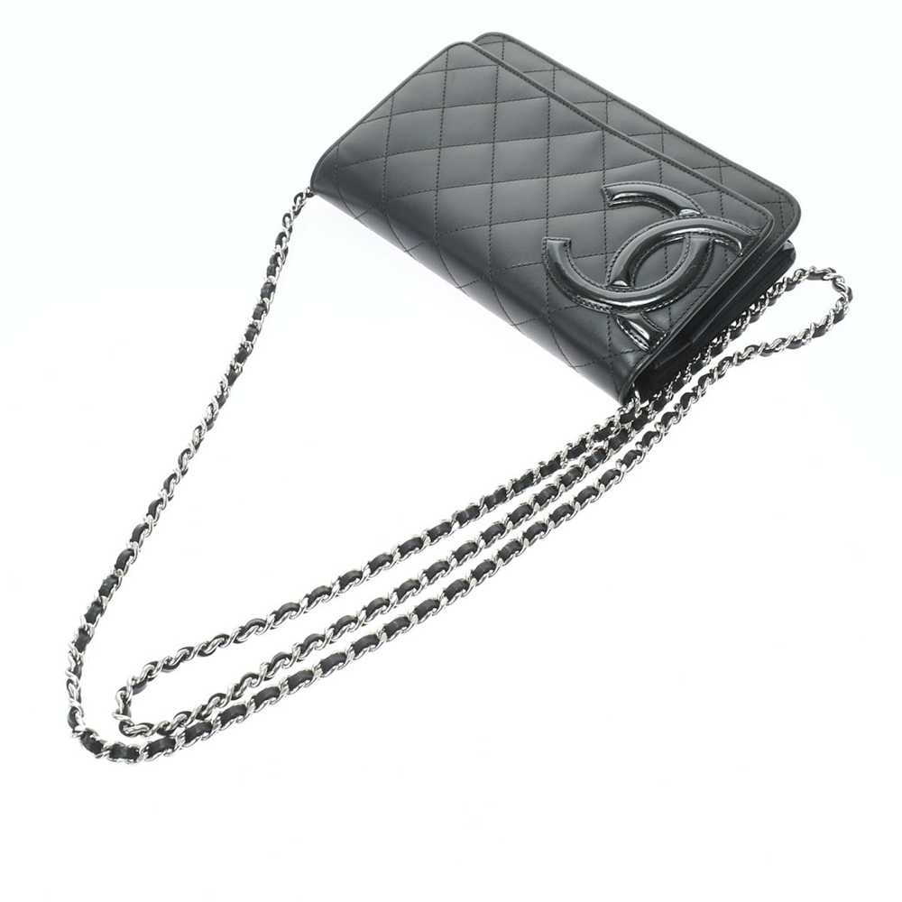 Chanel Chanel Cambon Line Black Silver Hardware C… - image 3