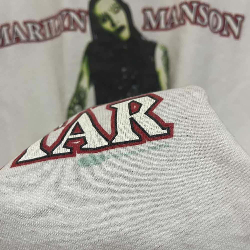 Band Tees × Marilyn Manson × Vintage Vintage 1996… - image 5