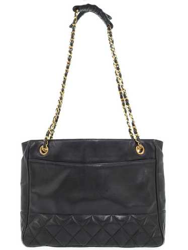 Chanel Chanel Matelasse Chain Shoulder Bag Black … - image 1