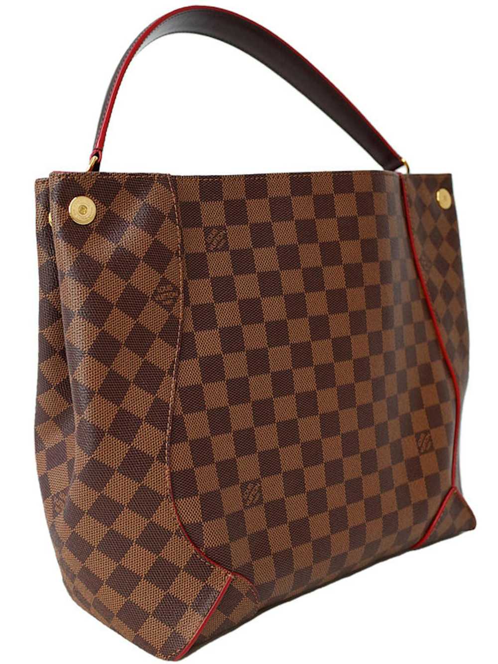 Louis Vuitton Louis Vuitton Damier Kaisa Hobo Sem… - image 2