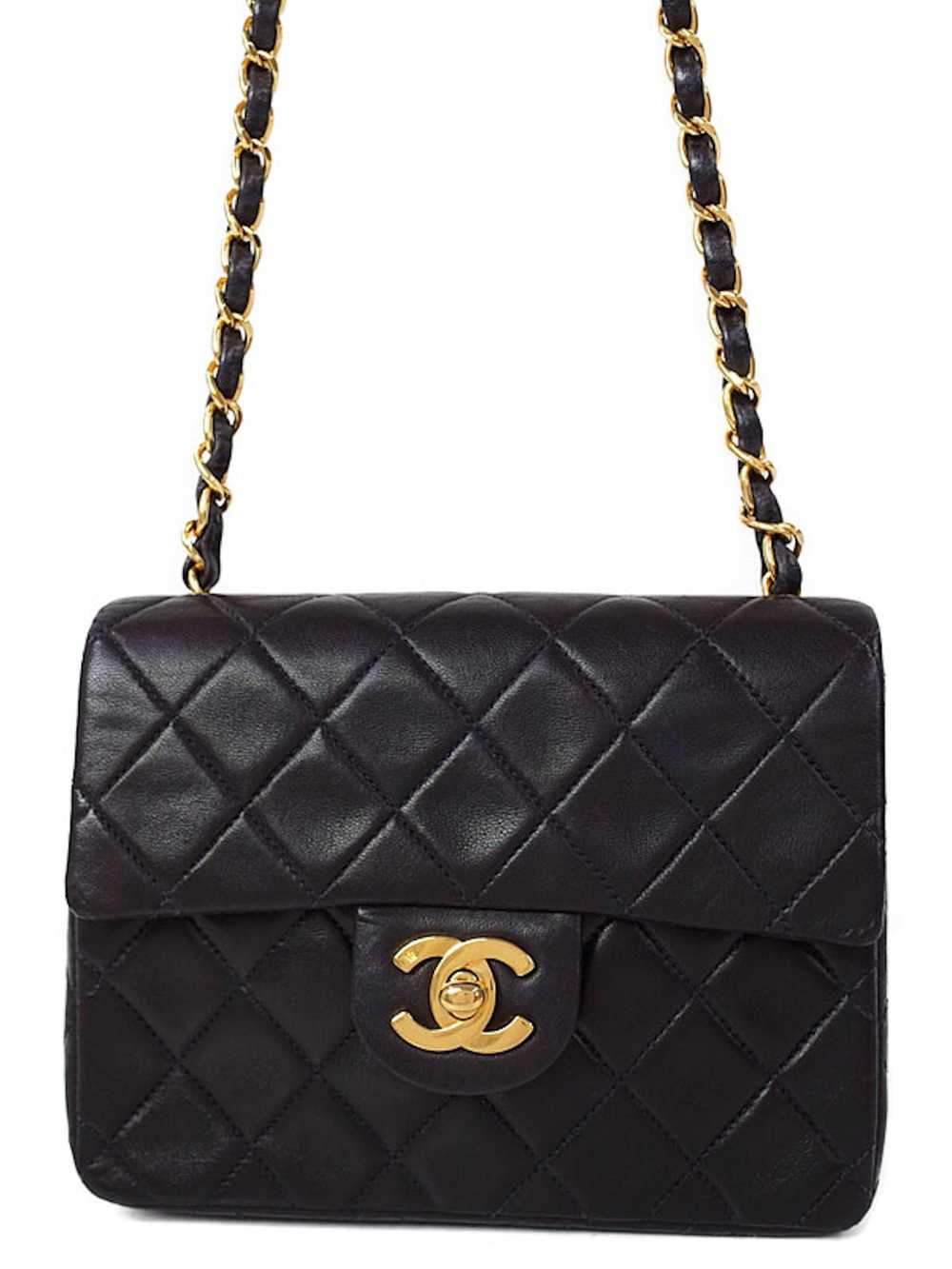 Chanel Chanel Mini Matelasse Chain Shoulder Bag B… - image 1