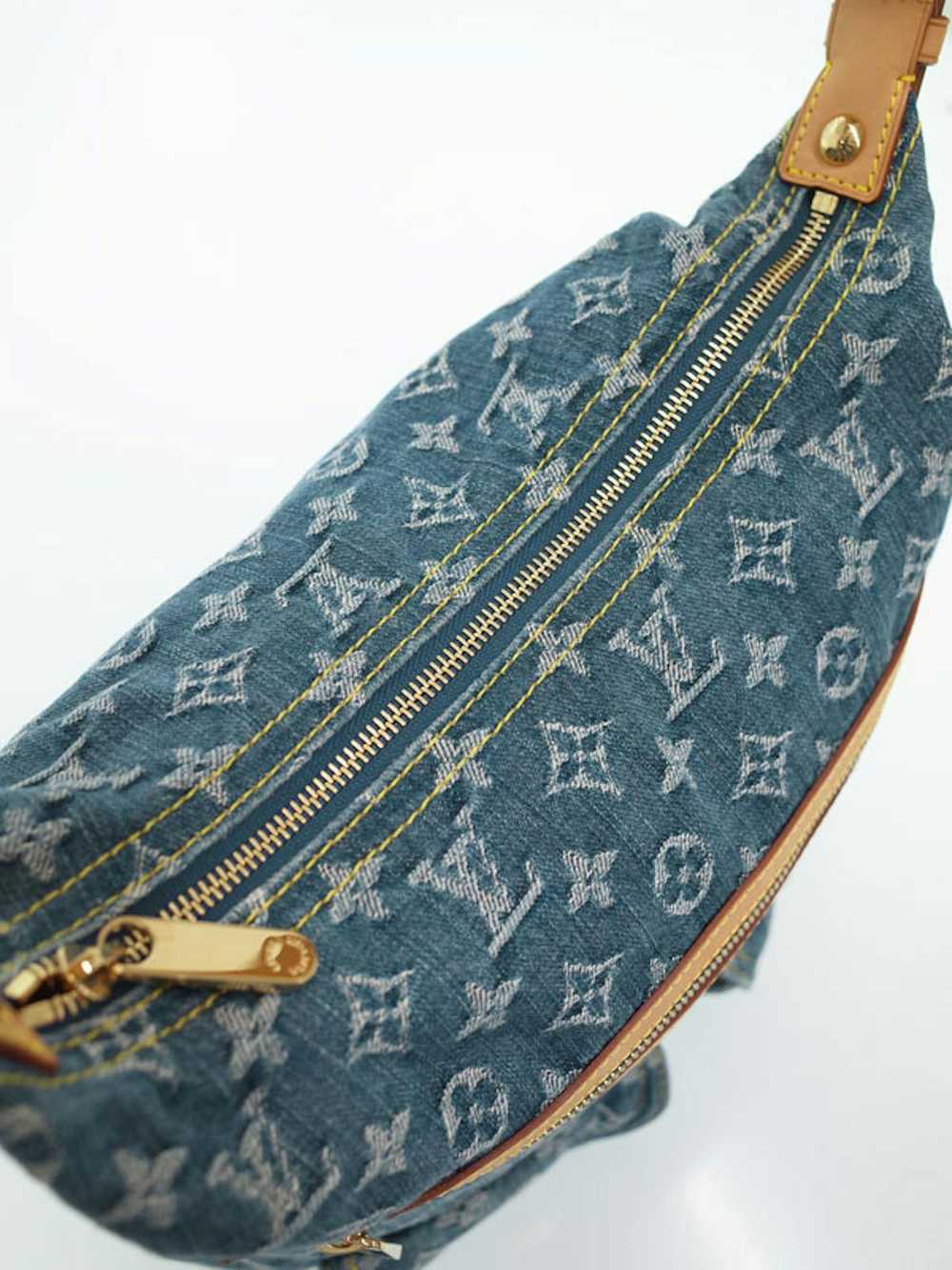 Louis Vuitton Louis Vuitton Monogram Denim Baggy … - image 8