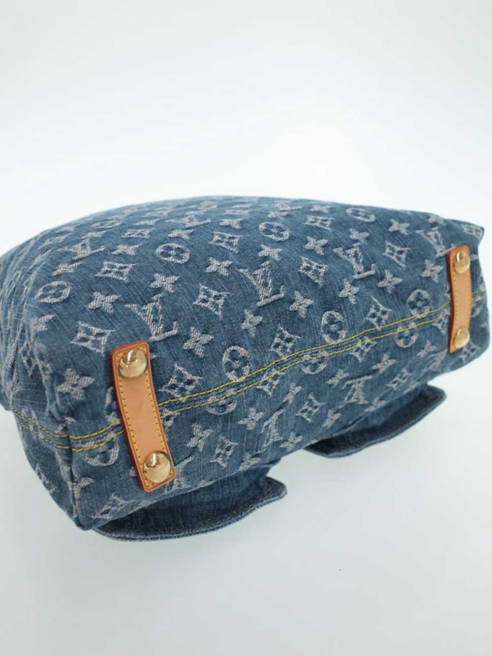 Louis Vuitton Louis Vuitton Monogram Denim Baggy … - image 9