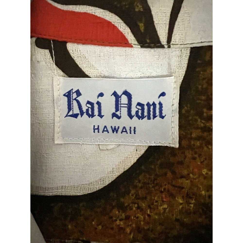 Vintage Kai Nani Vintage 70s Hawaiian Floral Cott… - image 6
