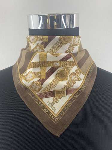 Streetwear × Vintage Fendi Handkerchief / Neckerc… - image 1