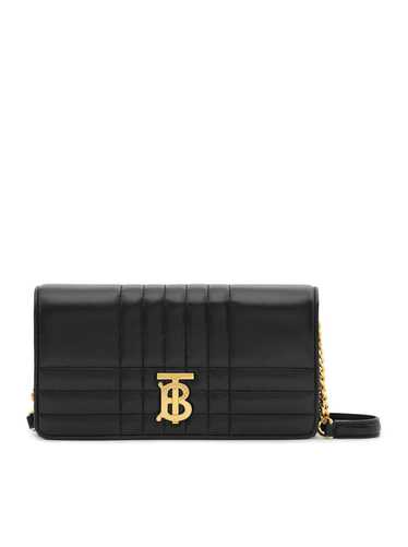 Burberry Burberry LS Roller Chain Small Wallet Lea
