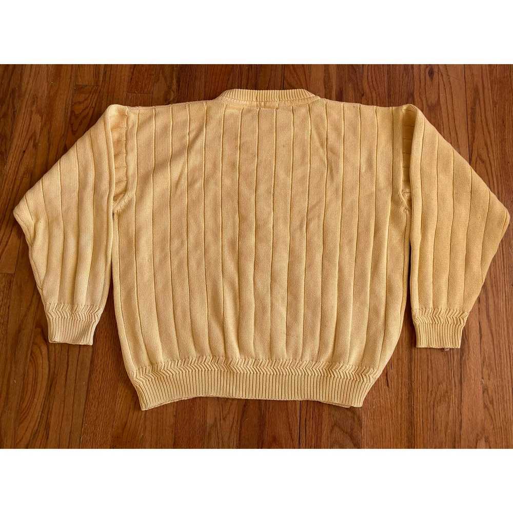 Gant × Streetwear × Vintage Gant 90s XL yellow th… - image 3
