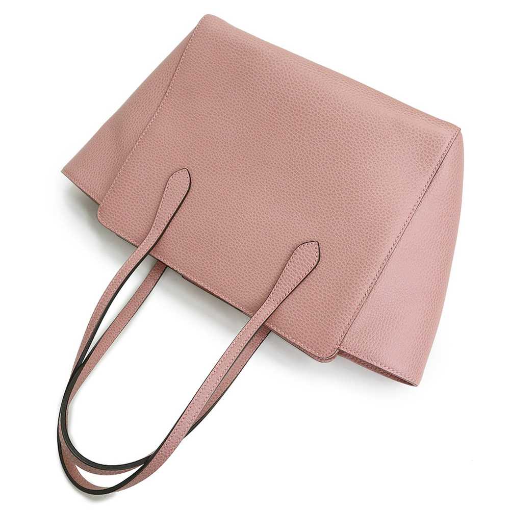 Gucci Gucci Swing Tote Bag Calfskin Leather Pink - image 5