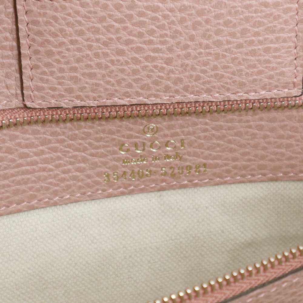 Gucci Gucci Swing Tote Bag Calfskin Leather Pink - image 8