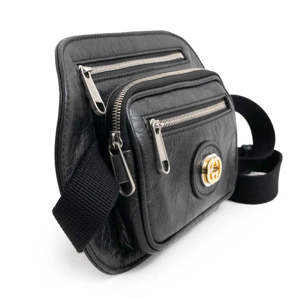 Gucci Gucci Interlocking GG Crossbody Waist Bag C… - image 4