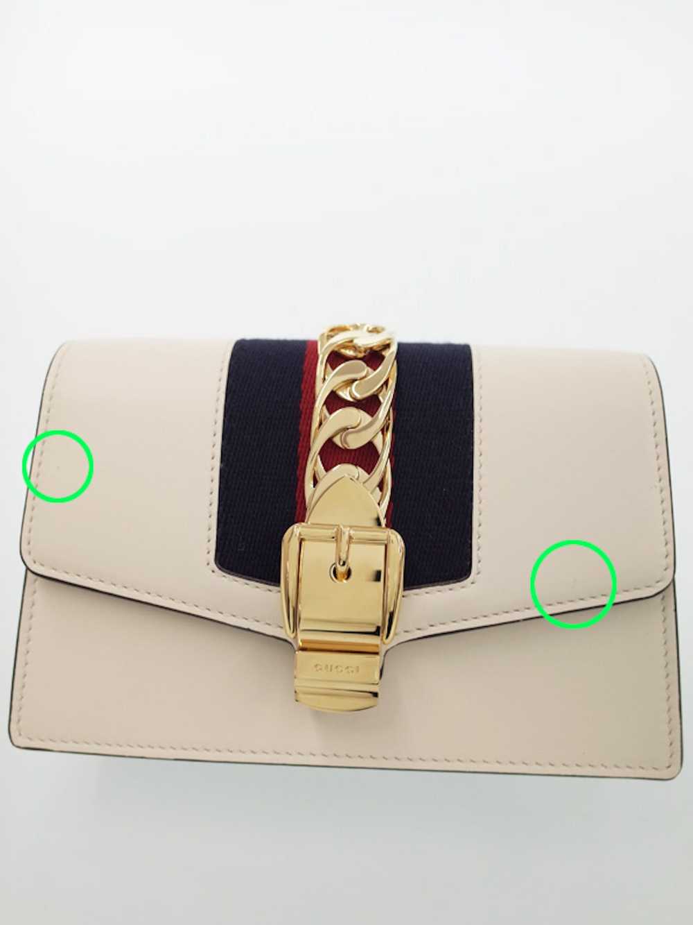 Gucci Gucci Sylvie Mini Chain Shoulder Bag Leathe… - image 7