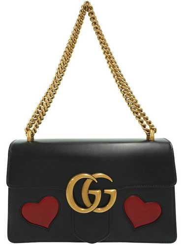 Gucci Gucci GG Marmont Heart Shoulder Bag Leather