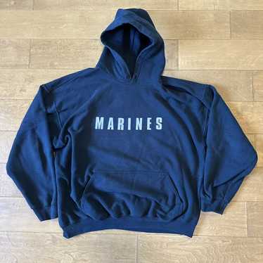 Military × Vintage Y2k marines hoodie
