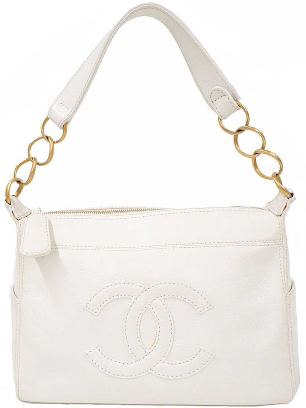 Chanel Chanel Coco Mark Semi-shoulder Bag white - image 1