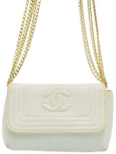 Chanel Chanel Coco Mark Mini Chain Shoulder Bag Wh