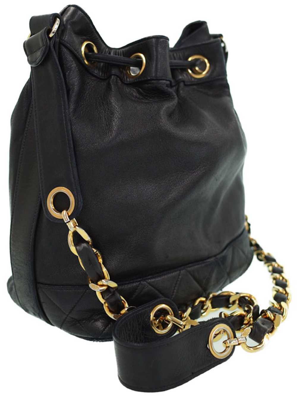 Chanel Chanel Drawstring Type Chain Shoulder Bag … - image 2