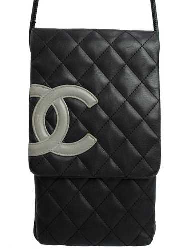 Chanel Chanel Cambon Line Pochette Shoulder Bag Bl