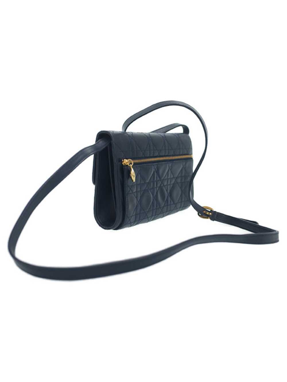 Dior Dior Cannage Shoulder Bag Leather - image 2