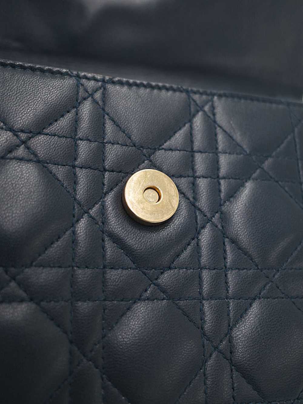 Dior Dior Cannage Shoulder Bag Leather - image 5