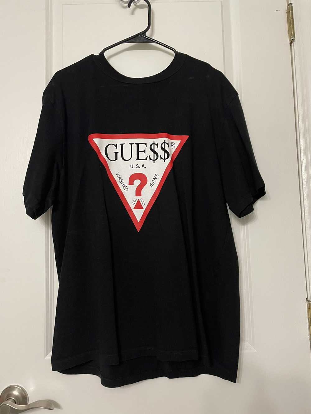 Guess Guess A$AP Rocky Tee Black Large - image 1