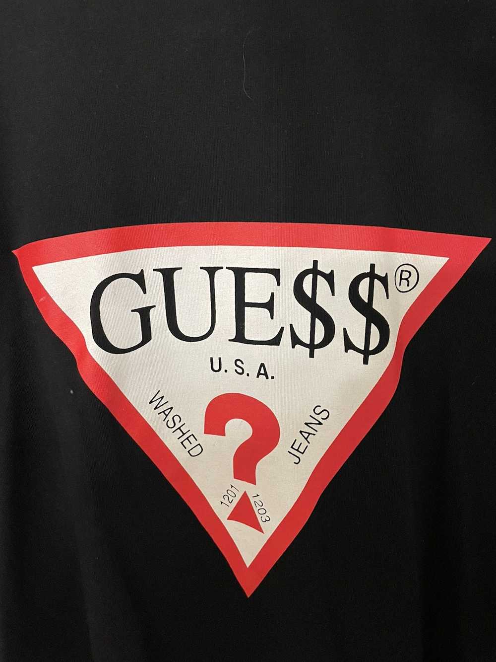 Guess Guess A$AP Rocky Tee Black Large - image 3