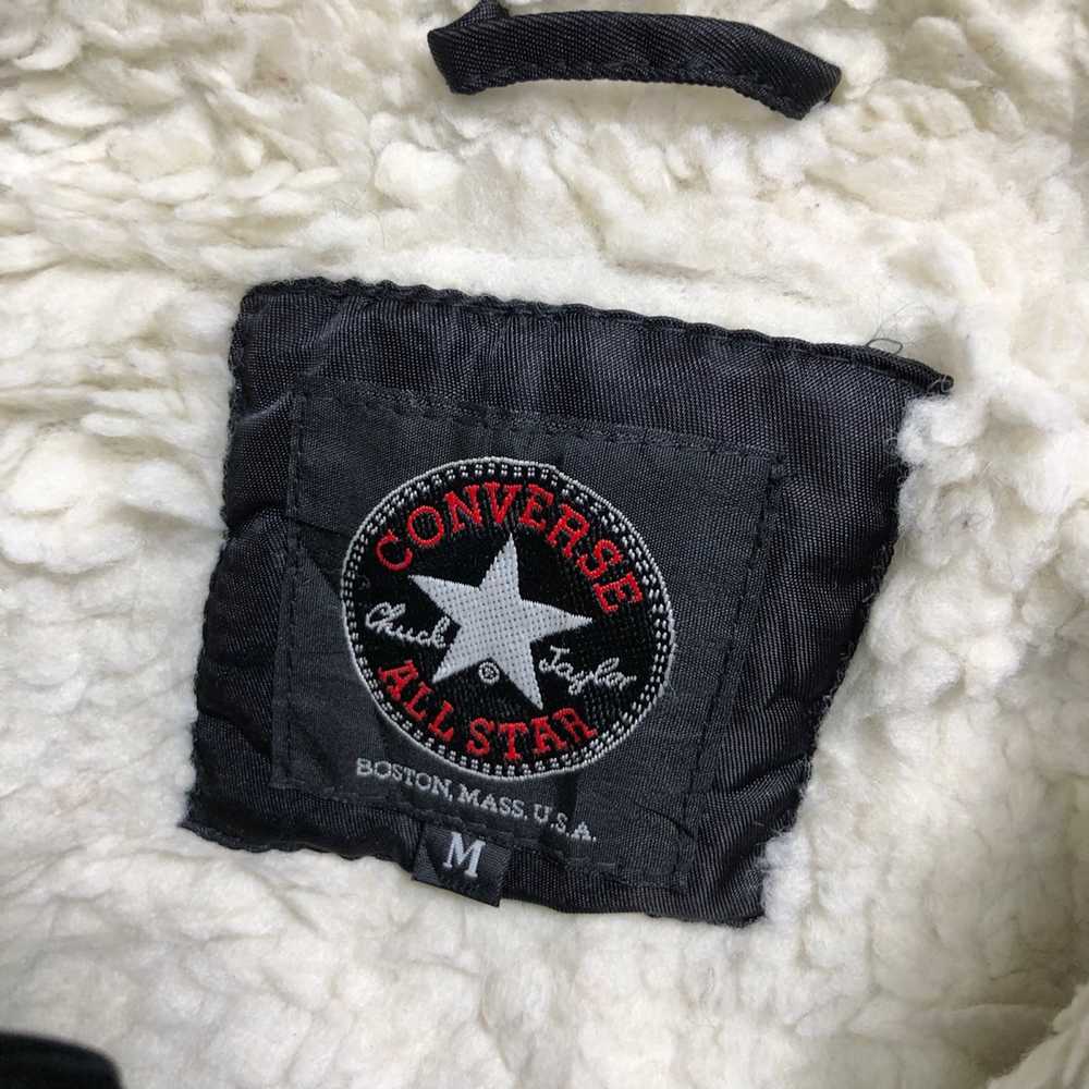 Converse Vintage Converse Sherpa Hoodie Winter Ja… - image 4