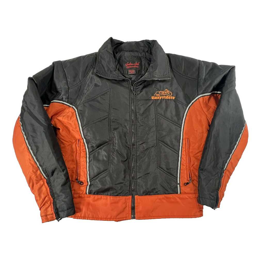 Southern Steel Easyriders Orange Black Nylon Moto… - image 1